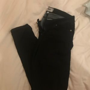 Paige Black Denim Size 28